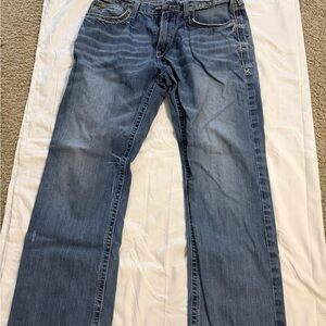 Ariat Men's Blue Bootcut Jeans 35x32